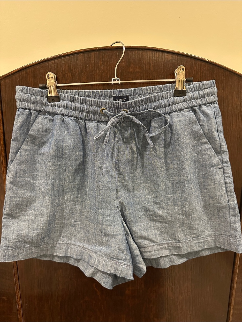 J. Crew Chambray Drawstring Shorts